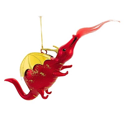 Italian Ornaments 2.5 Inch Solfare's Fiery Italian Halloween Tree Ornaments