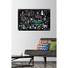 Trends International Disney Haunted Mansion - Map Unframed Wall Poster Prints - 2 of 4