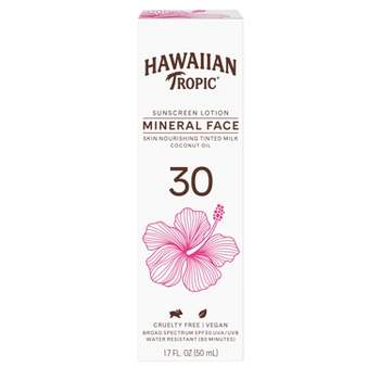 Hawaiian Tropic Mineral Sun Milk Tint Face - SPF 30 - 1.7 fl oz