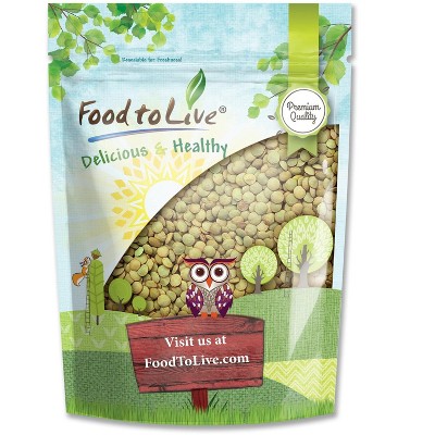 Green Lentil Whole - by Food To Live