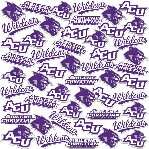 Abilene Christian University Spirit Logos 50Ct Sticker Pack Miscellaneous 50 Ct. Sticker Pack - 1 of 4