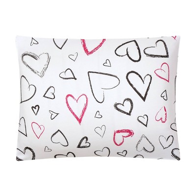 Twin Black and White Reversible Microfiber Kids Comforter Set