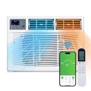 Winado 12000 BTU 230-Volt WIFI Window Air Conditioner with Heater - 1 of 4