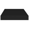 vidaXL Floating Wall Shelf Black 15.7"x9.1"x1.5" MDF - 4 of 4