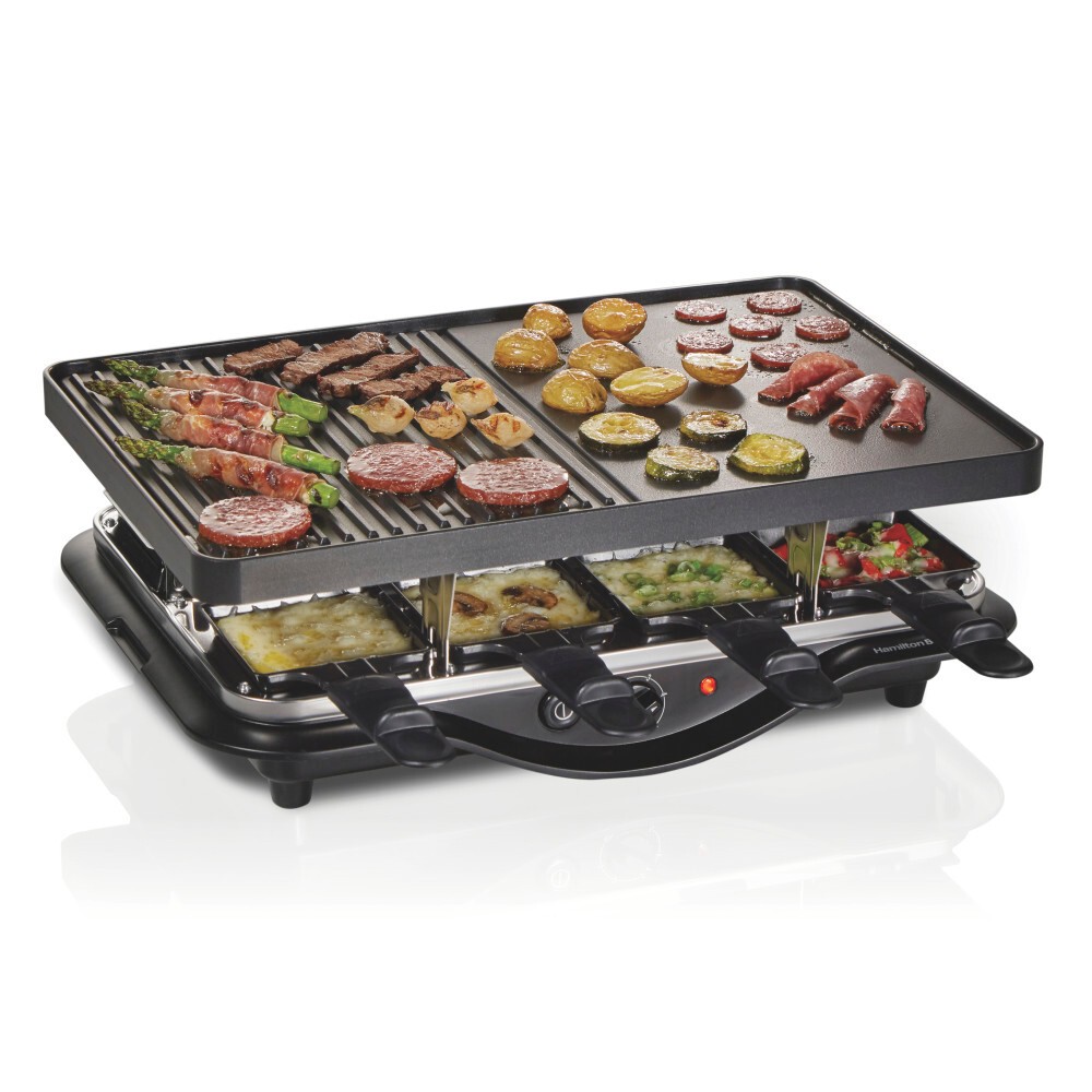 Hamilton Beach Raclette Portable Party Grill Black 31612-Mx