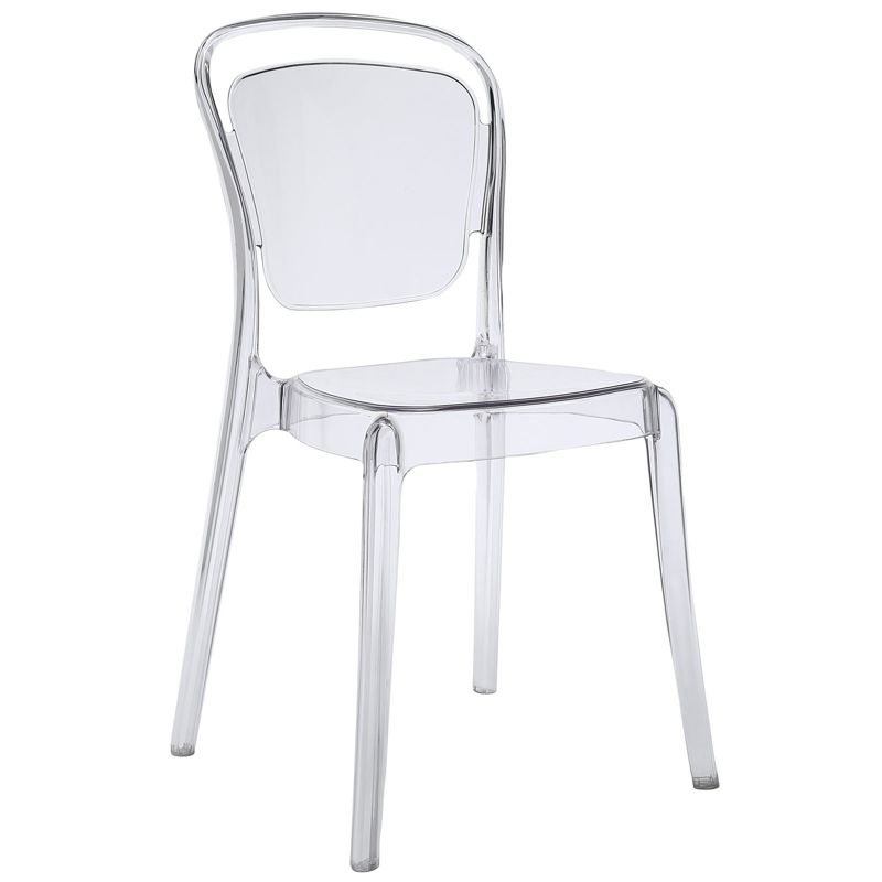 Entreat Dining Side Chair Clear - Modway, 1 of 7
