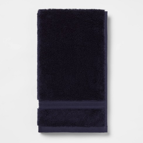 Total Fresh Antimicrobial Hand Towel Navy - Threshold™ : Target