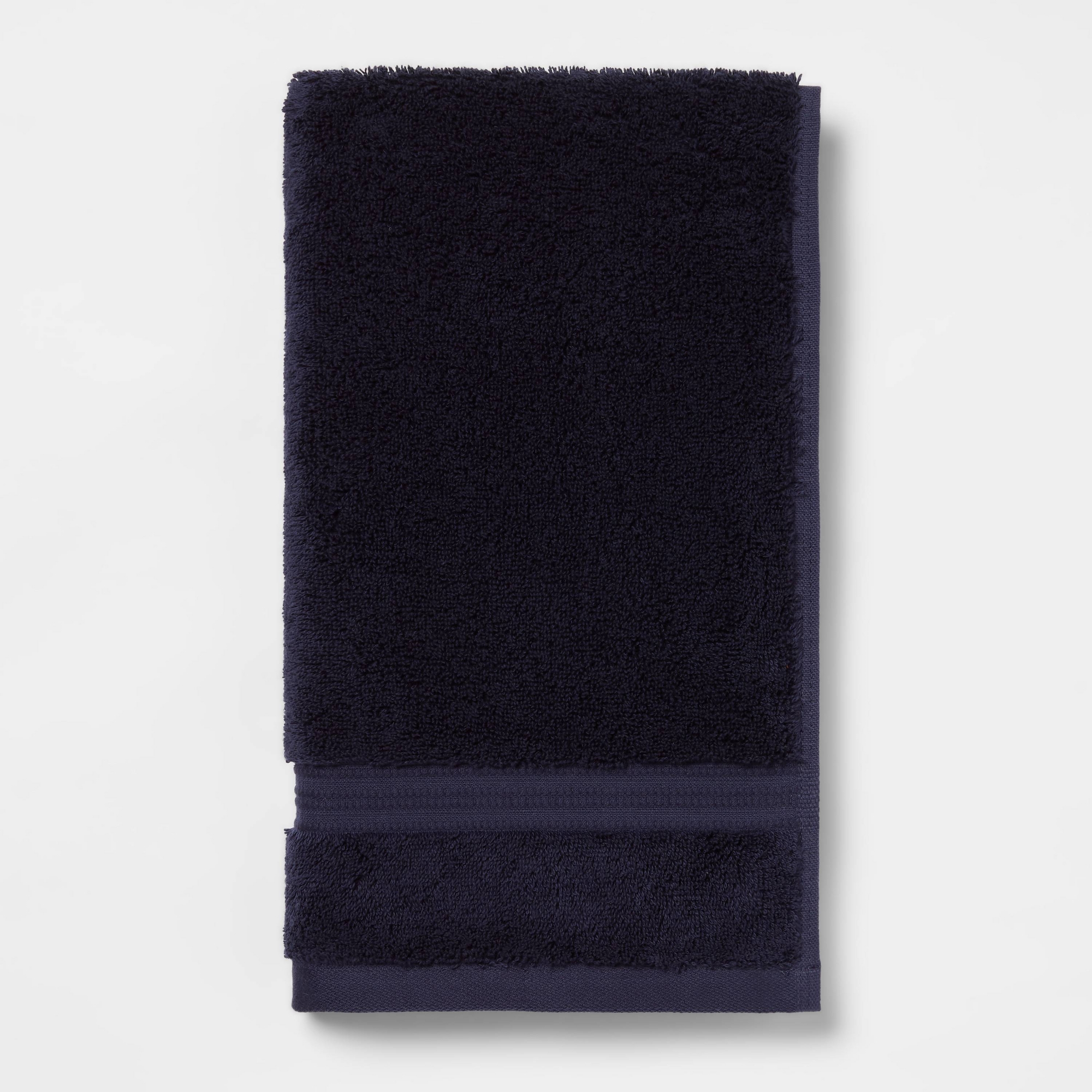 Total Fresh Antimicrobial Hand Towel Navy - Threshold™