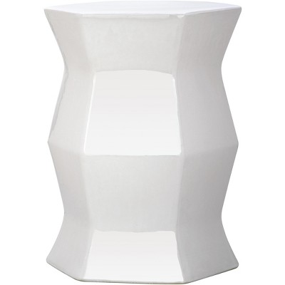 Modern Hexagon Garden Stool - Indoor/Outdoor - ACS4542 - Safavieh