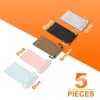 Unique Bargains Microfiber Portable Storage Scratch-Resistant Eyeglasses Bag 5 Pcs - 3 of 4
