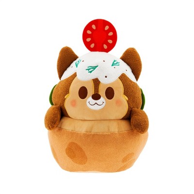 Disney Munchlings Chip 'n Dale Chip Falafel Pita Pocket Street Food Stuffed Animal