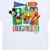 Boys' - Disney - Its Fun To Explore Short Sleeve Graphic T-Shirt - 2 of 4