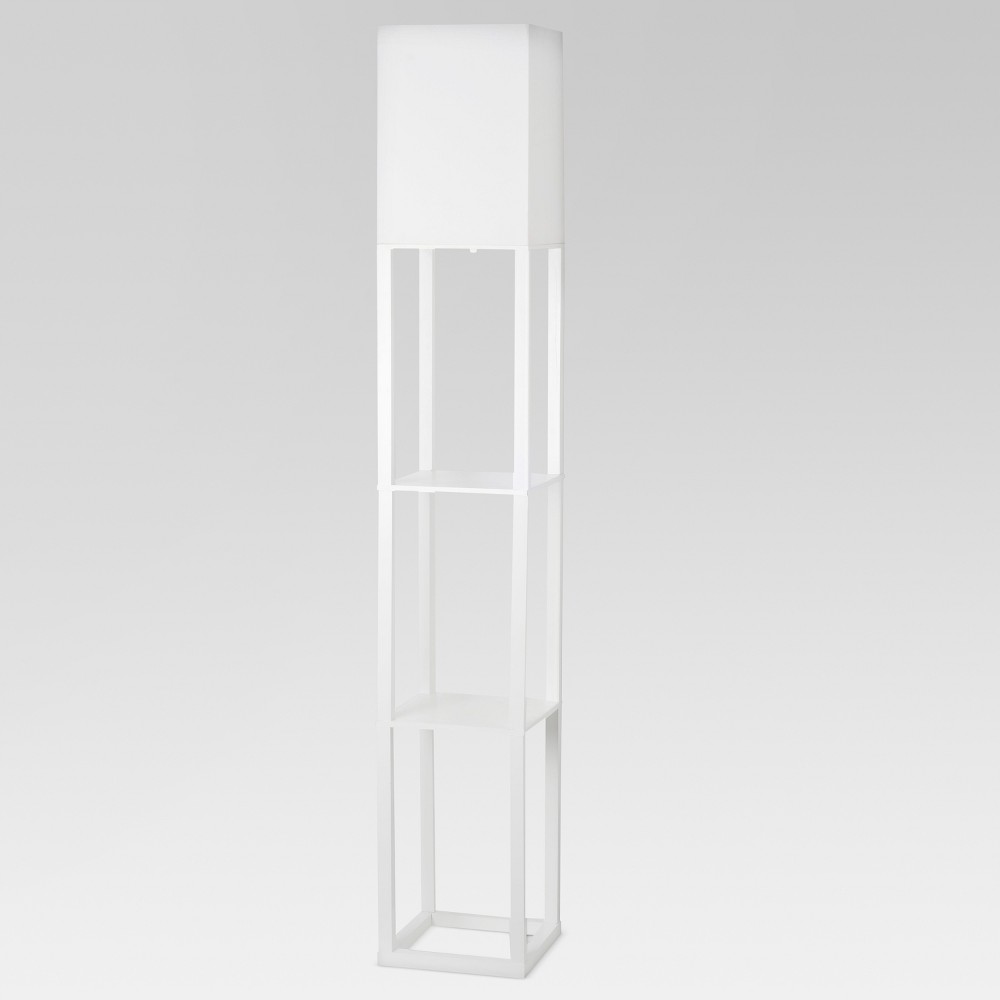 Shelf Floor Lamp White (Includes LED Light Bulb) - Threshold