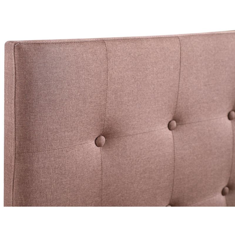 Passion Furniture Super Nova Twin Upholstered Tufted Panel Headboard, 5 of 7