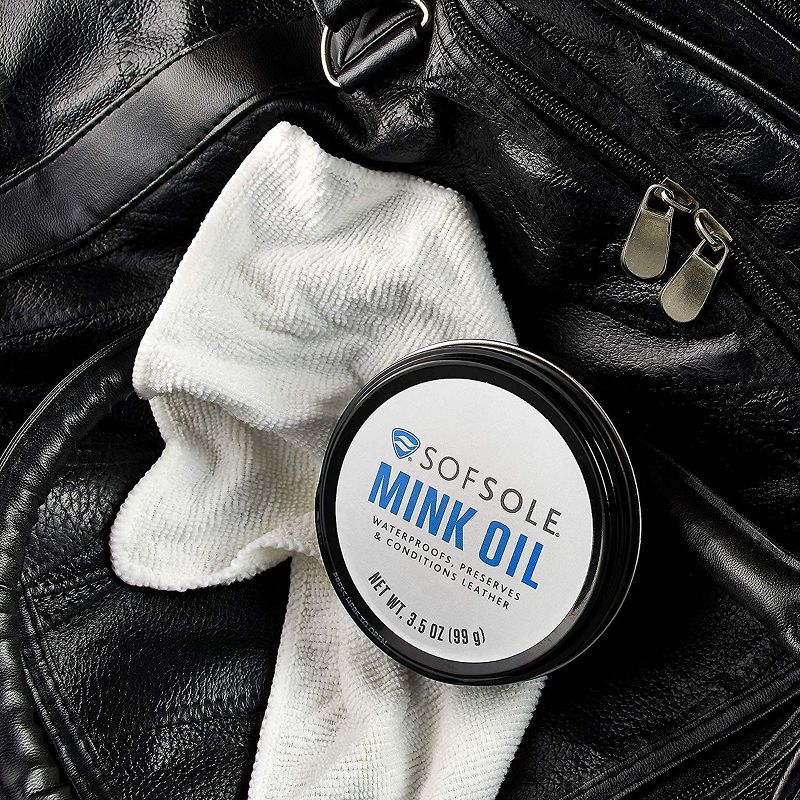 Sof Sole 3.5 oz. Leather Protecting Mink Oil, 2 of 3