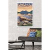 Trends International Lantern Press - Acadia National Park, Maine, Jordan Pond Framed Wall Poster Prints - 2 of 4