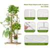 TROPOW Support pour plantes en métal à 4 niveaux - Étagère à fleurs pour l'intérieur et l'extérieur - Support pour plantes d'intérieur et balcon - 4 of 4