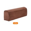 Unique Bargains Stretch Soft Polyester Fiber Sofa Couch Armchair Slipcovers 4 Pcs - 3 of 4