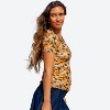 Calypsa Women's UPF 50+ Short Sleeve Adele Swim Top - 3 of 4