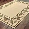 Oriental Weavers Montego 2266W Ivory/ Brown Indoor/Outdoor Area Rug - 2'5" x 4'5" - 3 of 3