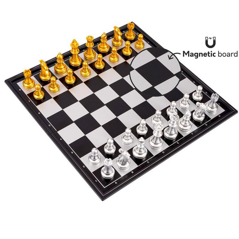 Big Mo's Toys Magnetic Travel Chess Set, 5 of 11