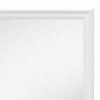 GlasFlength Decorative Wall Mirrors Square Accent Mirror Wall Mirror Polished Mirror Decorative Mirror for Living Room, White, 38.19"*0.87"*38.19" - 3 of 4