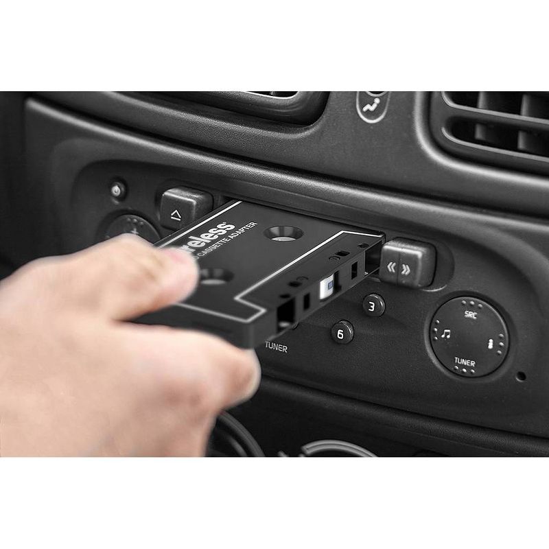 Just Wireless Cassette to 3.5mm Auxiliary Audio Adapter - Black, 6 of 10
