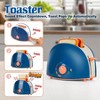 Toy Kitchen Set with Blender Coffee Maker & Toaster, Light & Sound, Learning Gift for Toddlers Girls Boys - 4 of 4