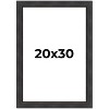PosterPalooza | Traditional Black Picture Frame - UV Acrylic, Foam Board Backing, Hanging Hardware - 2 of 4