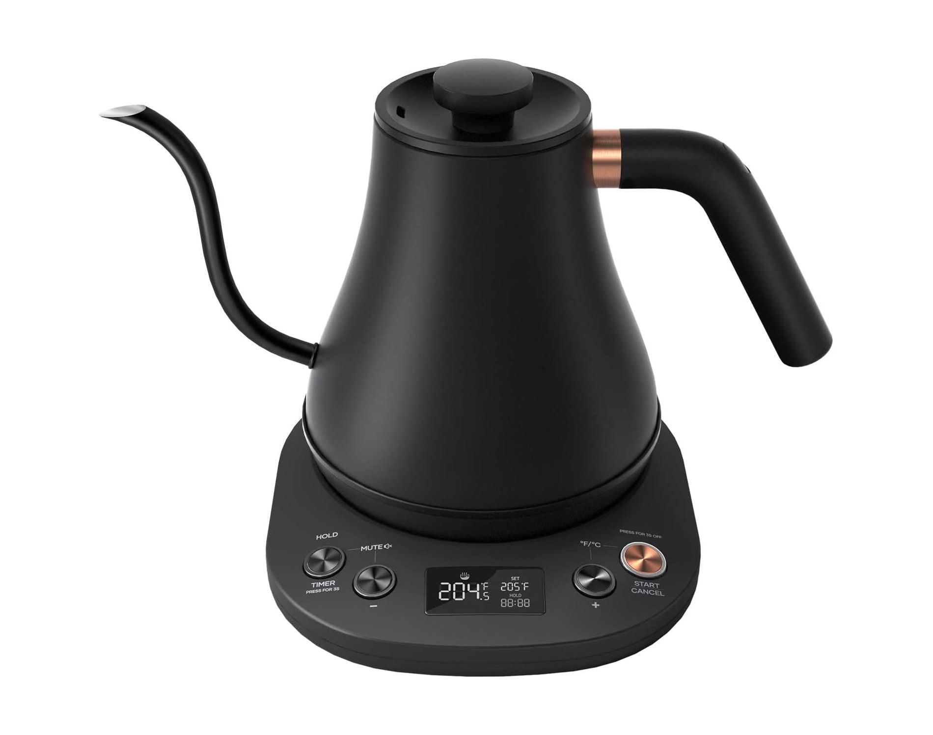 Mecity Gooseneck Electric Kettle, Temp Control, 0.8L, 1200W