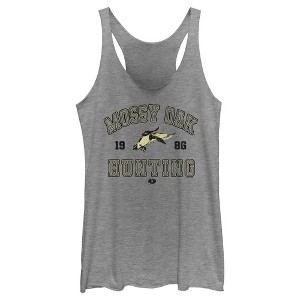 Women's Mossy Oak 1986 Hunting Logo Racerback Tank Top - 1 of 4