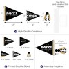 Big Dot of Happiness Happy Retirement - Triangle Retirement Party Photo Props - Pennant Flag Centerpieces - Set of 20 - 3 of 4