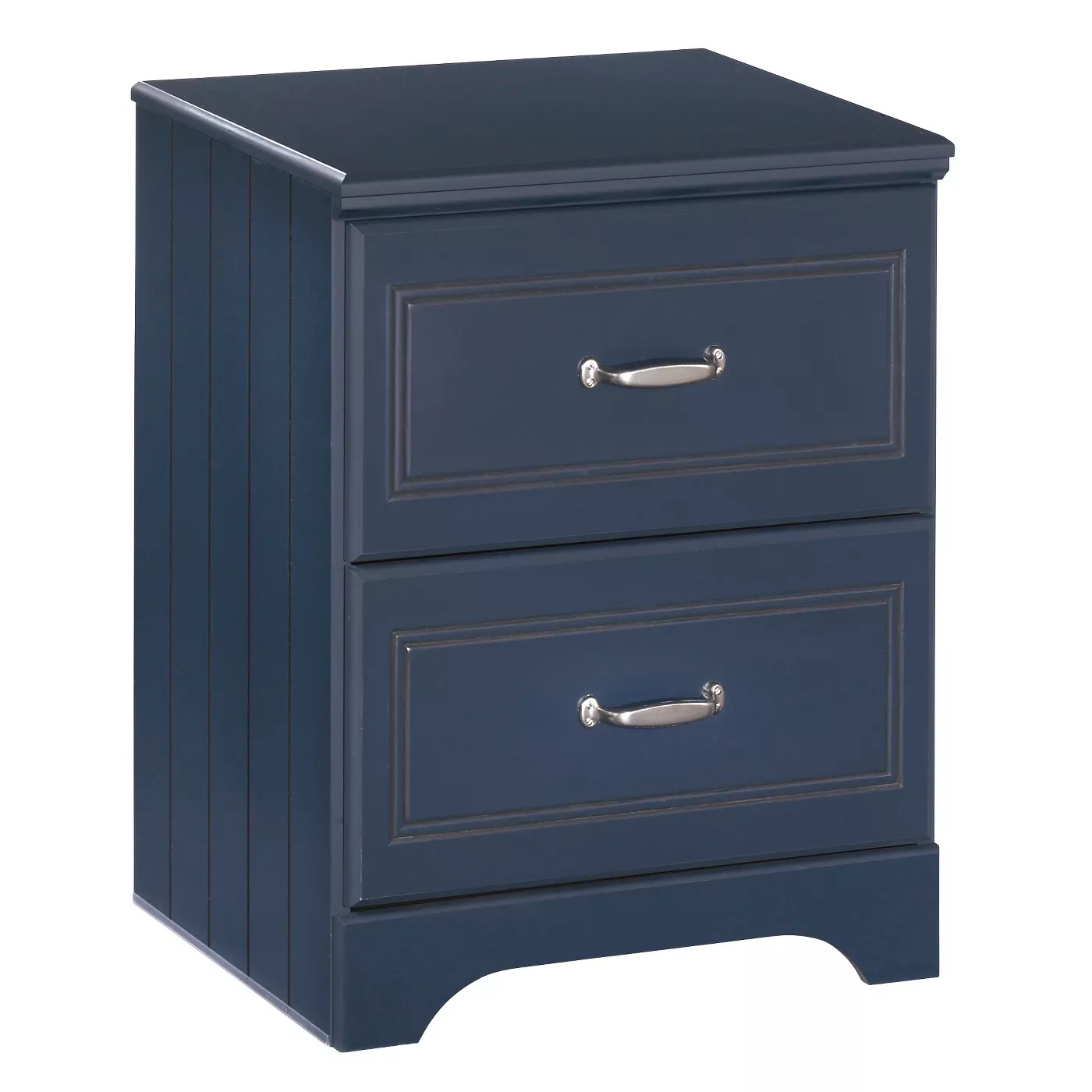 Leo Two Drawer Nightstand Blue - Signature Design by Ashley - image 1 of 2