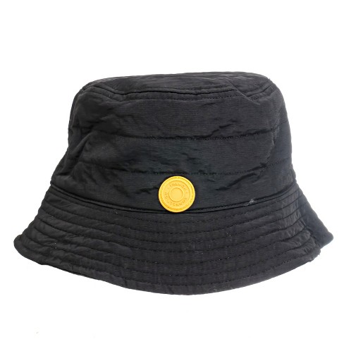 French Connection Adult Puffer Bucket Hat - Black : Target