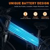 HITWAY BK12M E Bike for Adults, 26*3.0" E Bike 48V15Ah Electric Bicycles, 750W Mountain Bike Snow Beach Bicycle with 7 Gears, UL2849 Certified - 3 of 4