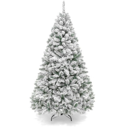 Best Choice Products Pre-lit Holiday Christmas Pine Tree W/ Snow Flocked  Branches, Warm White Lights : Target