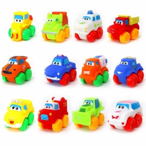 Big Mo's Toys Soft Baby Cars - 12 Pack - 1 of 4