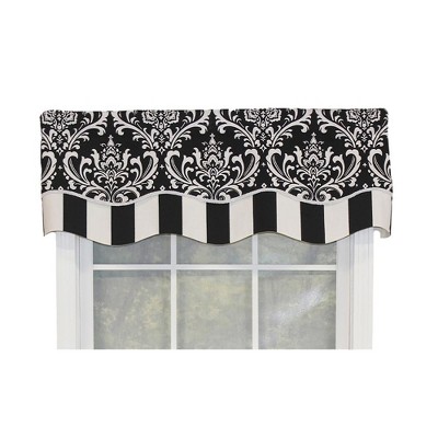 Rlf Home Ozbourne Glory Valance Black. 3