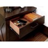 NicBex Nightstand with 3 Drawers,1pc Side Table with Wood Frame,Bedside Table for Bedroom,Living Room - 4 of 4