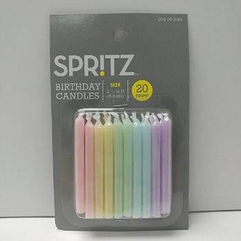 20ct Pearlized Cake Candles - Spritz™
