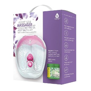 Pursonic Foot Spa Massager with Tea Tree Oil Foot Salt Scrub - 1 of 4