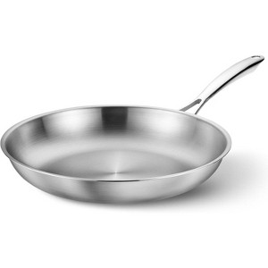 KOCH SYSTEME CS 10 Inch Tri-Ply Stainless Steel Frying Pan, Silver - 1 of 4
