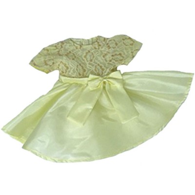 Doll Clothes Superstore Yellow Party Dress For All 18 Inch Dolls
