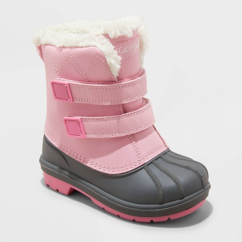 Hot pink toddler boots best sale