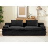 NicBex Couches for Living Room Oversized 4 Seater Couch Corduroy Fabric Upholstered Sofa Wide Armrests Compressed Sofa in a Box, No Assembly - 3 of 4