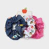 Teacher Print and Denim Hair Twister Set 3pc - Multicolor - 2 of 3