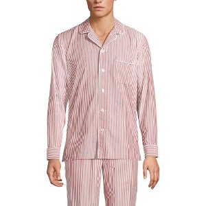 Lands' End Men's Essential Pajama Shirt - 1 of 3