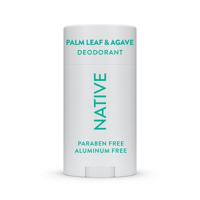 Native Deodorant for Men & Women - Palm Leaf & Agave - Aluminum Free - 2.65 oz