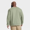 Men's Big & Tall Every Wear Fleece Crewneck Sweatshirt - Goodfellow & Co™ - 2 of 3