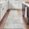 Washable Area Rug Modern Abstract Non Slip Rugs Foldable Low Pile Contemporary Indoor Carpet for Bedroom Office Kids Room Guest Room Study Room - 2 of 4